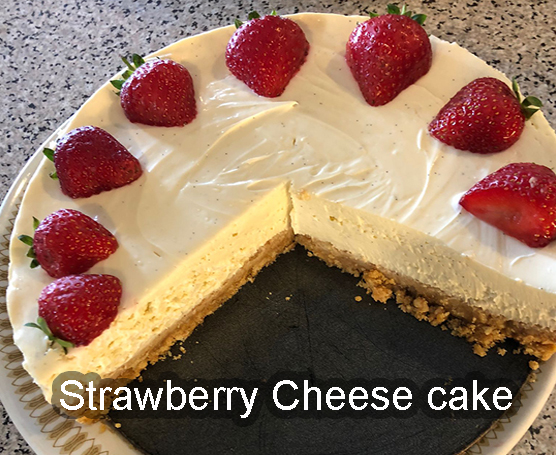strawberry cheesecake